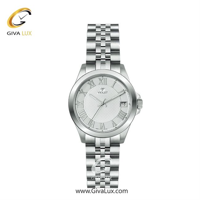 ساعت مچی اورجینال زنانه ویولت VIOLET نقره ای | نقره ای| نقره ای| کد رفرنس 0556 | 0571